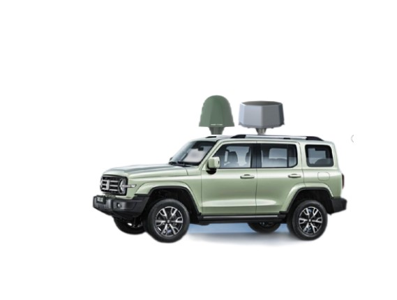  乌拉特后车载察打一体低空防御反制设备